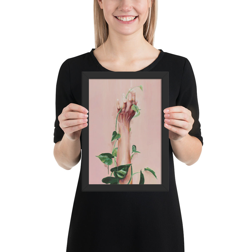 Gerahmter Kunstdruck FEEL * Framed matte paper poster FEEL