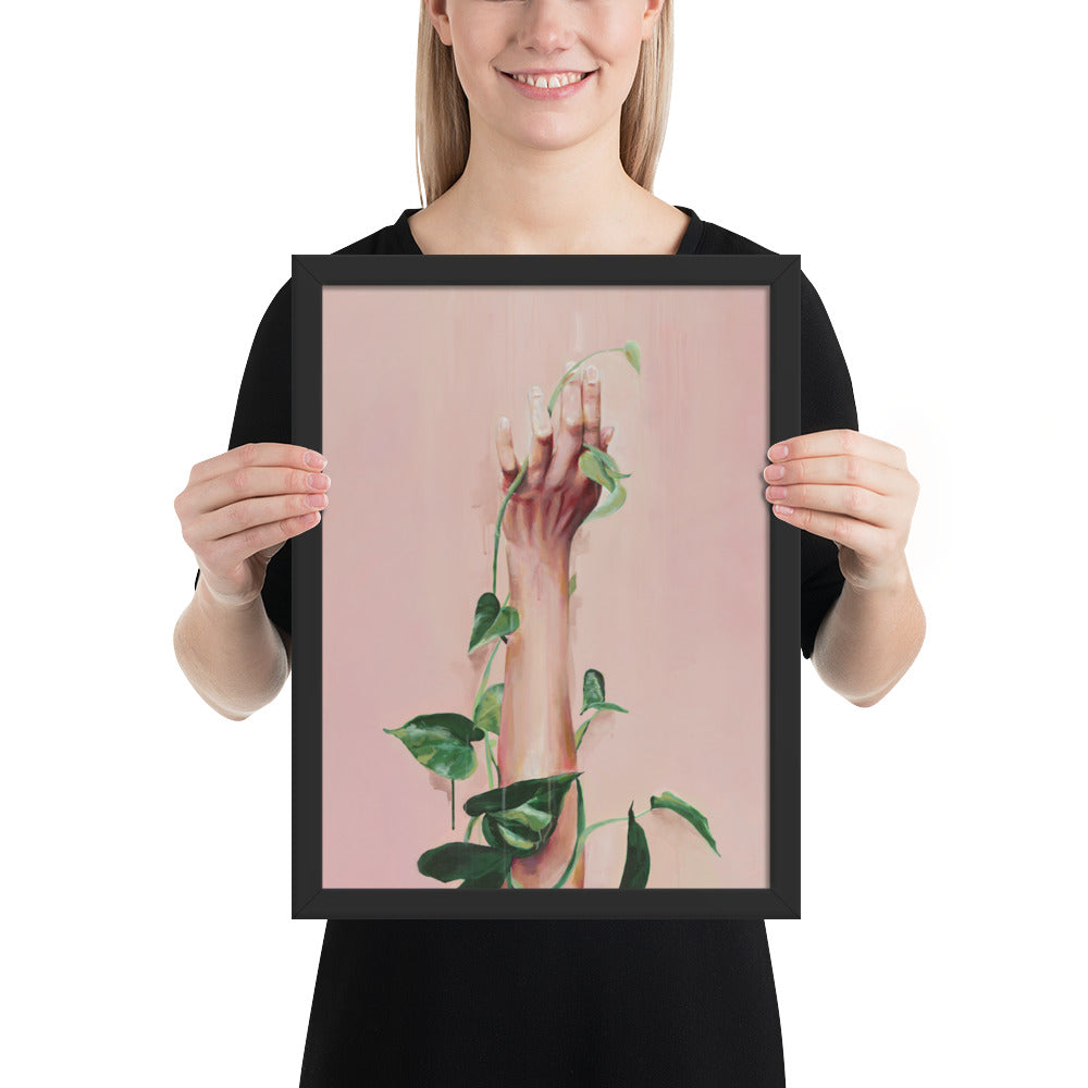 Gerahmter Kunstdruck FEEL * Framed matte paper poster FEEL