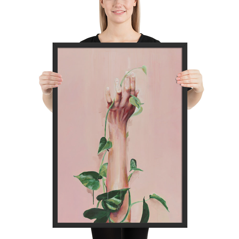 Gerahmter Kunstdruck FEEL * Framed matte paper poster FEEL