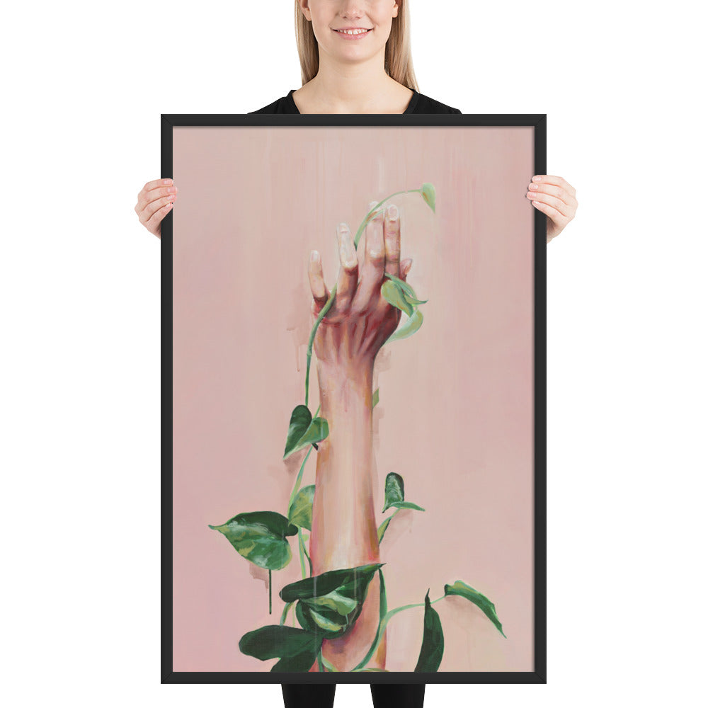 Gerahmter Kunstdruck FEEL * Framed matte paper poster FEEL