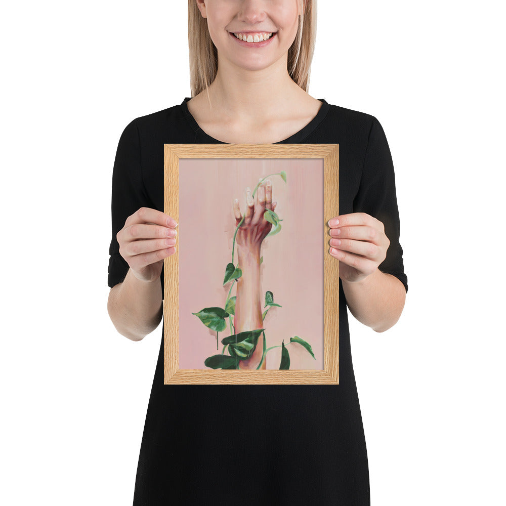 Gerahmter Kunstdruck FEEL * Framed matte paper poster FEEL