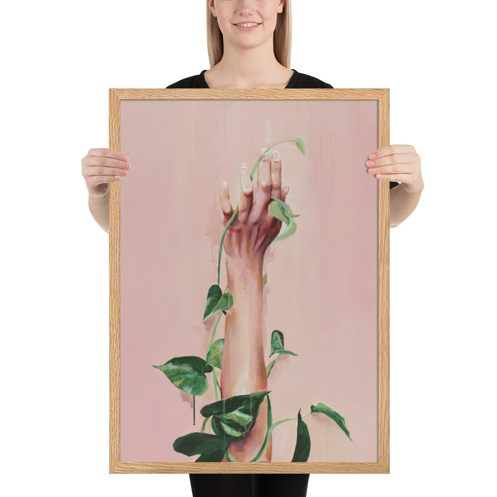 Gerahmter Kunstdruck FEEL * Framed matte paper poster FEEL