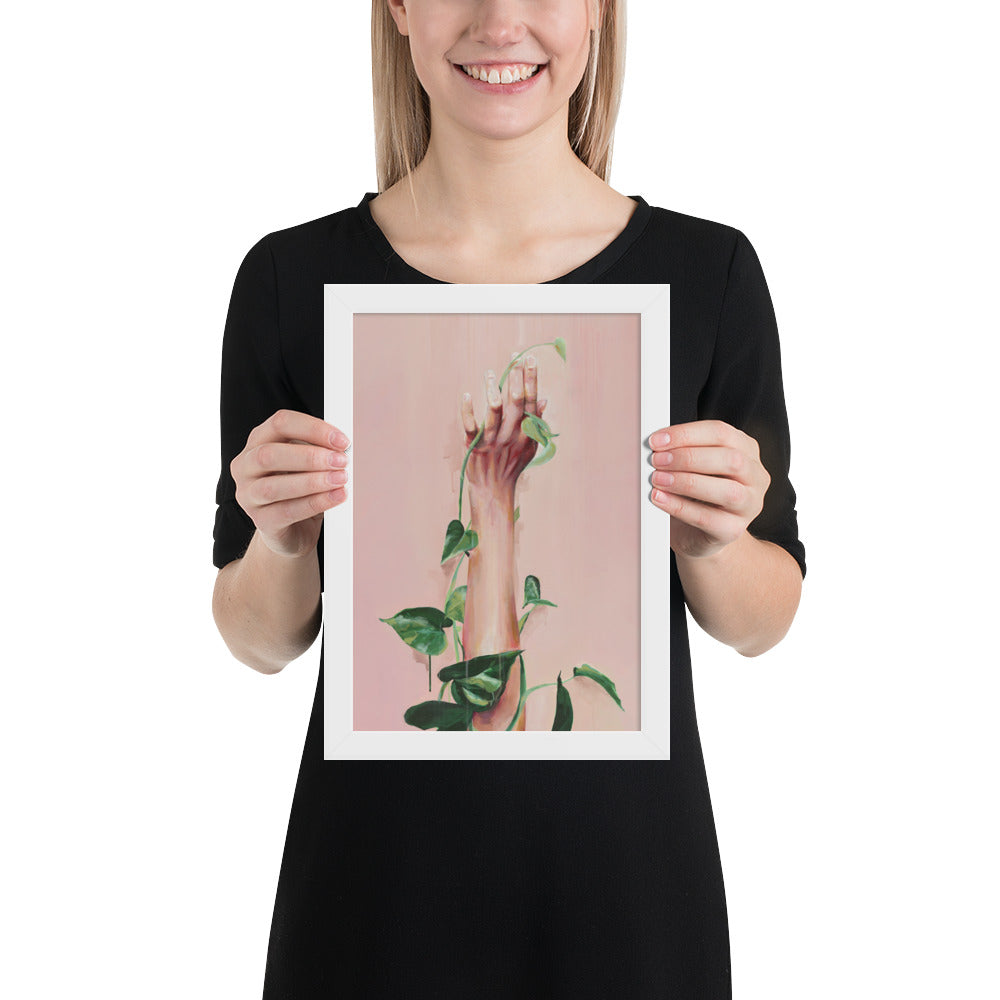 Gerahmter Kunstdruck FEEL * Framed matte paper poster FEEL