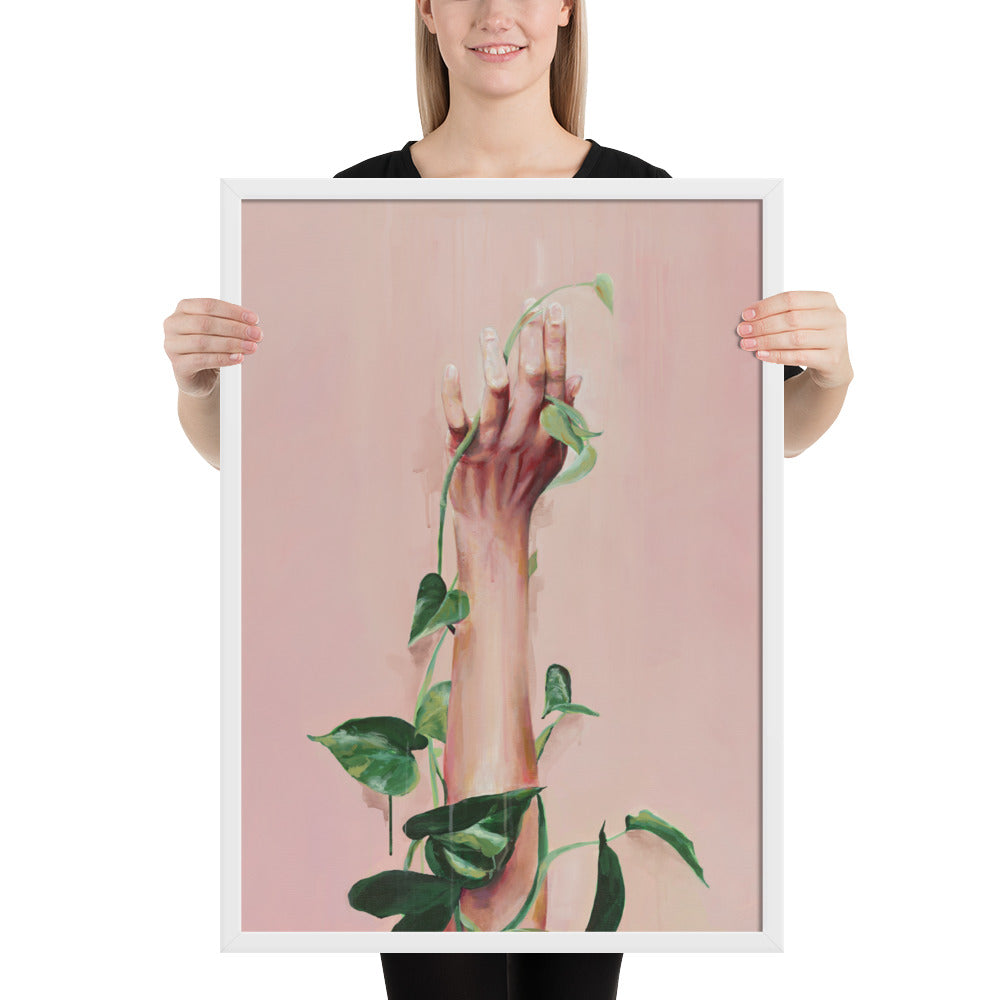 Gerahmter Kunstdruck FEEL * Framed matte paper poster FEEL