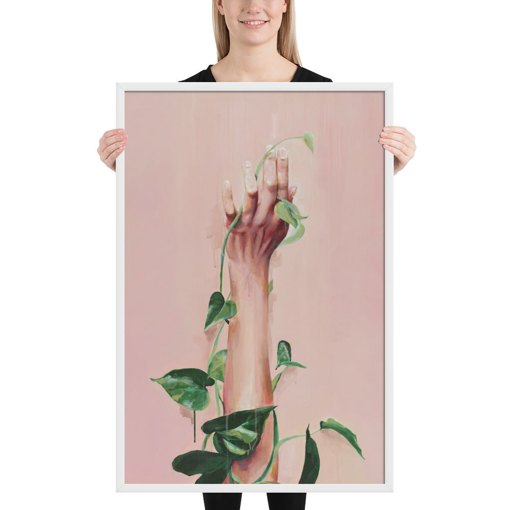 Gerahmter Kunstdruck FEEL * Framed matte paper poster FEEL