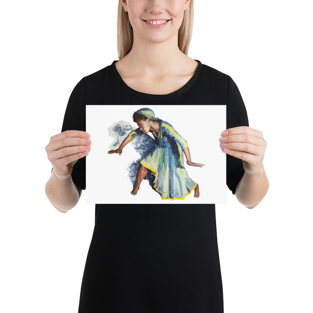 Whimsical Art Print Poster DANCE