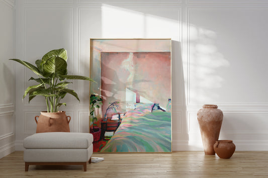Luminous Gateway — Passage of the Inner Sun – Framed