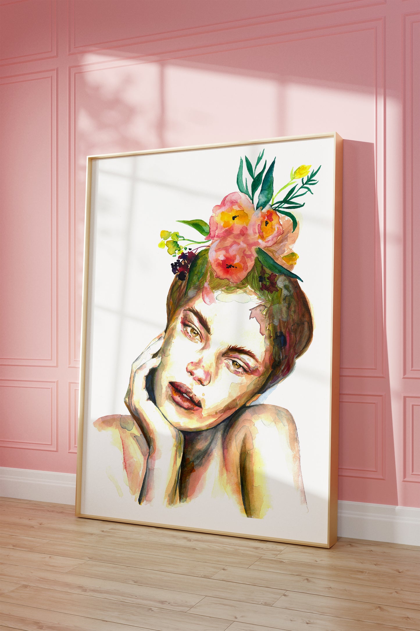 Soothing Art Print GREEN THOUGHTS